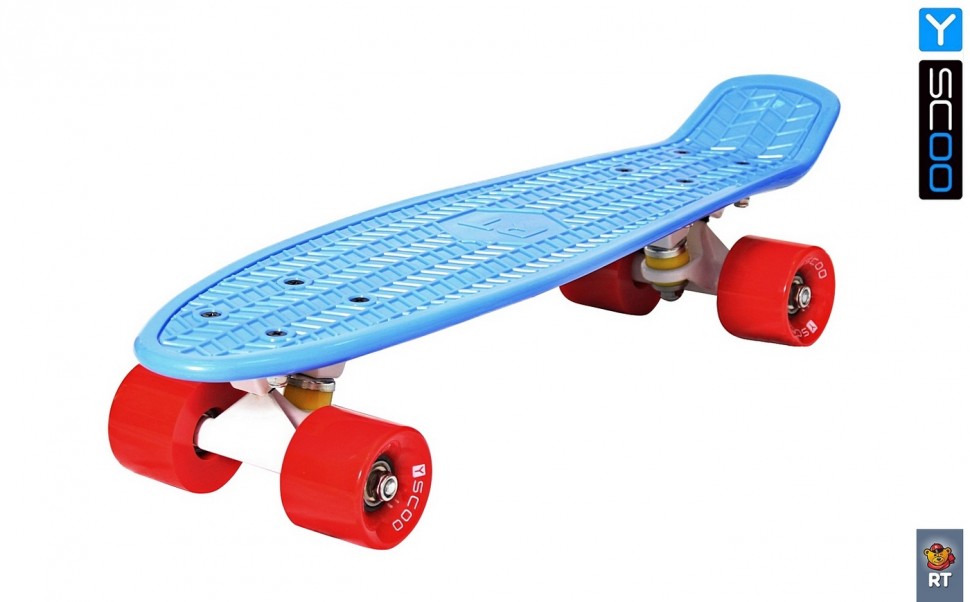 Скейтборд 1-13 Penny board RT 22 Classic, blue  